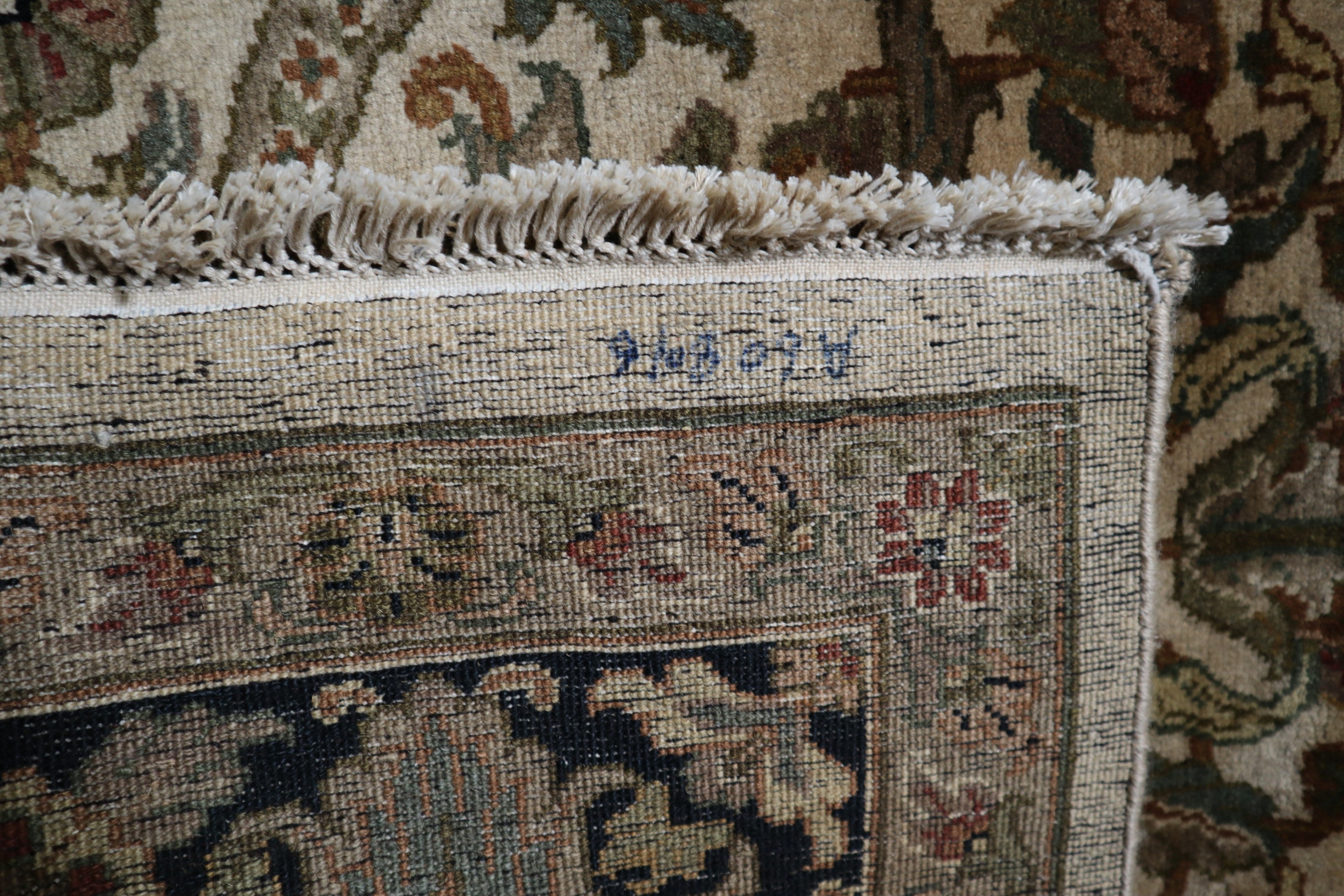 Jaipur Rug, Oriental Rug, Hand Knotted Indian Rug, 9x12 Rug