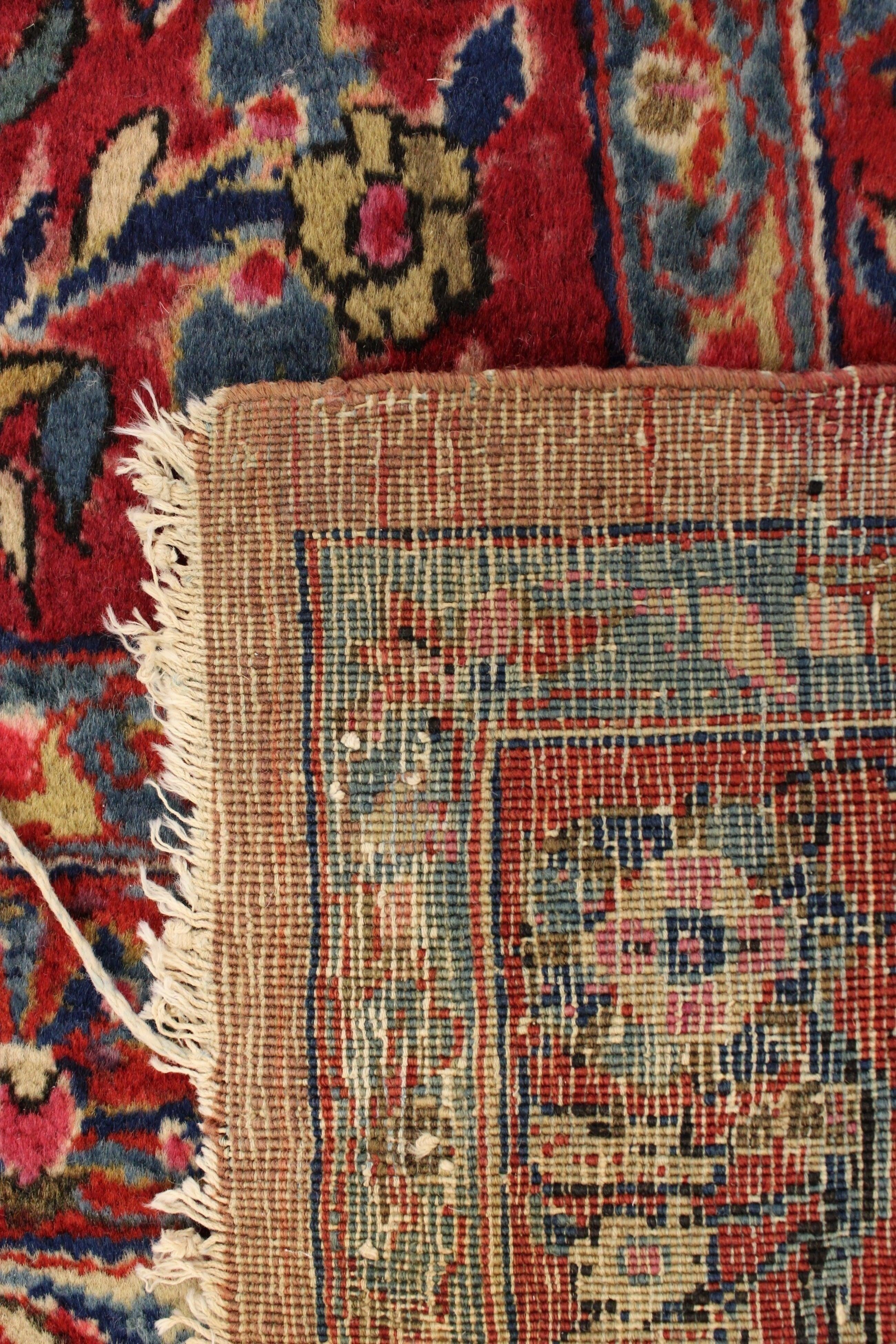 10' x 14' Antique Kashan Rug