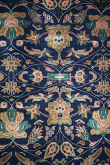 Hand Knotted Rug, Indian Rug, Colorful Rug, Area Rugs For Living Room