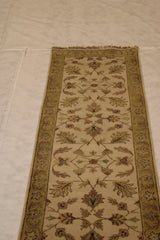 2'6" x 10'3" Persian Design Hand Knotted Runner