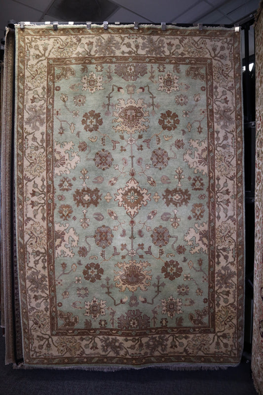Persian Wool Rug, Oushak Rug, Fine Quality Rug, Area Rugs Near Me