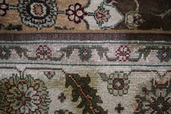 Persian Design Rug, Hand Knotted Rug, Oushak Rug, 6x9 Rug