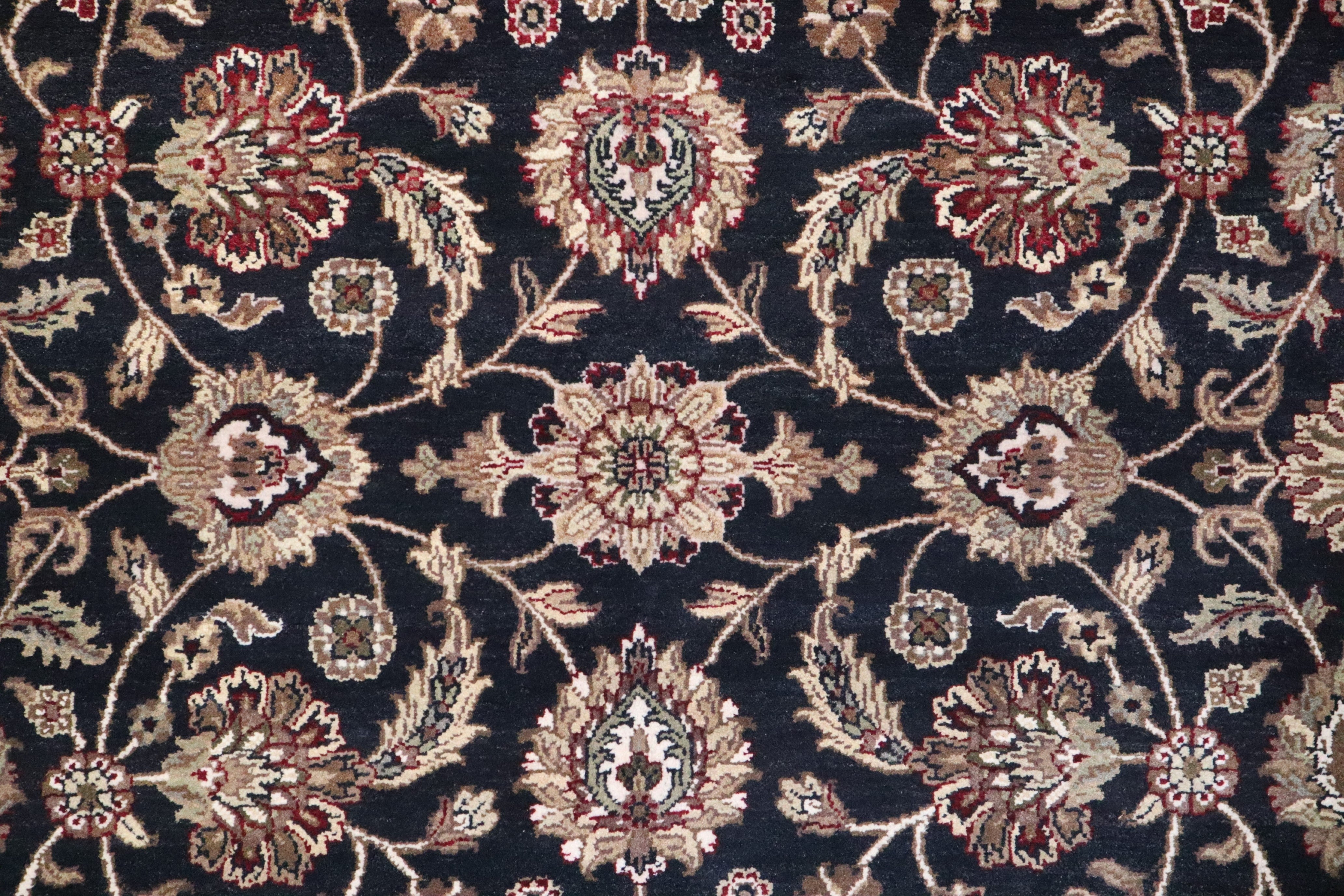 Jaipur Rug, Wool Oriental Rug, Indian Rug, 6x9 Area Rug