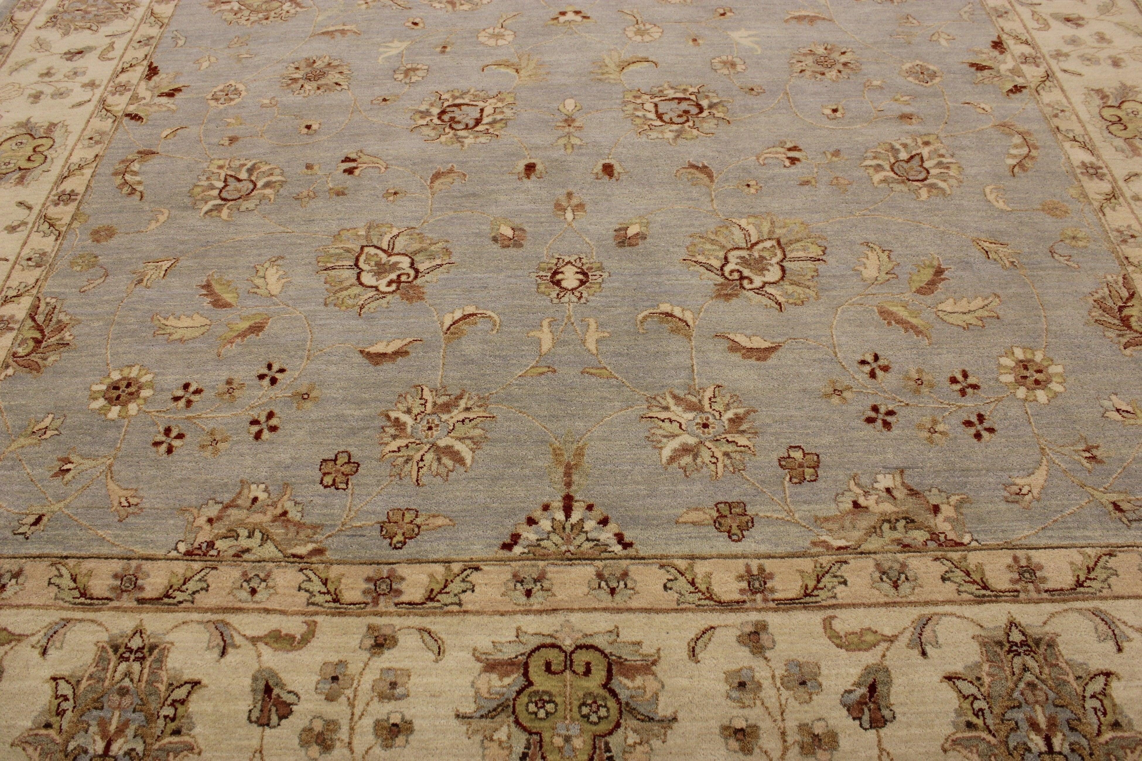 Oushak Rug, Area Rug, High Twist Rug, Indian Rugs, 10 x 14 Rug