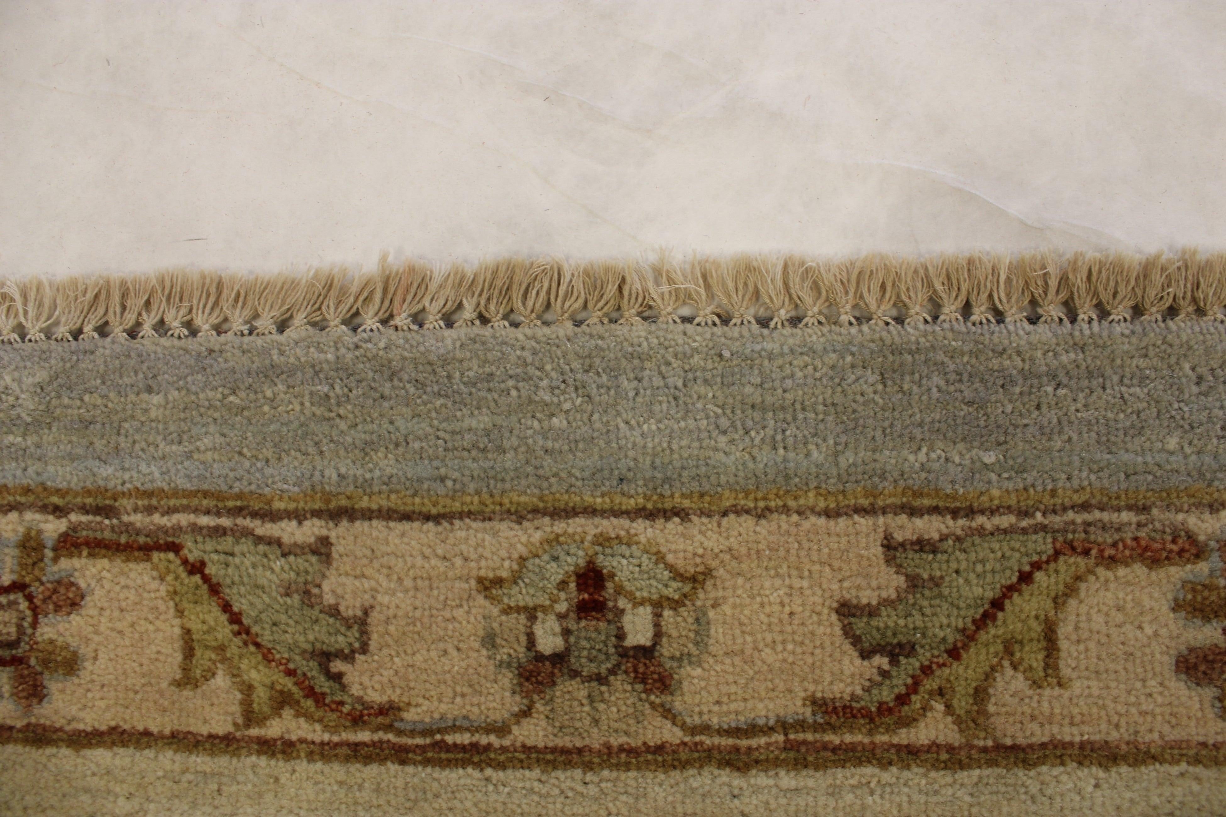 Oushak Rug, Area Rug, High Twist Rug, Indian Rugs, 10 x 14 Rug