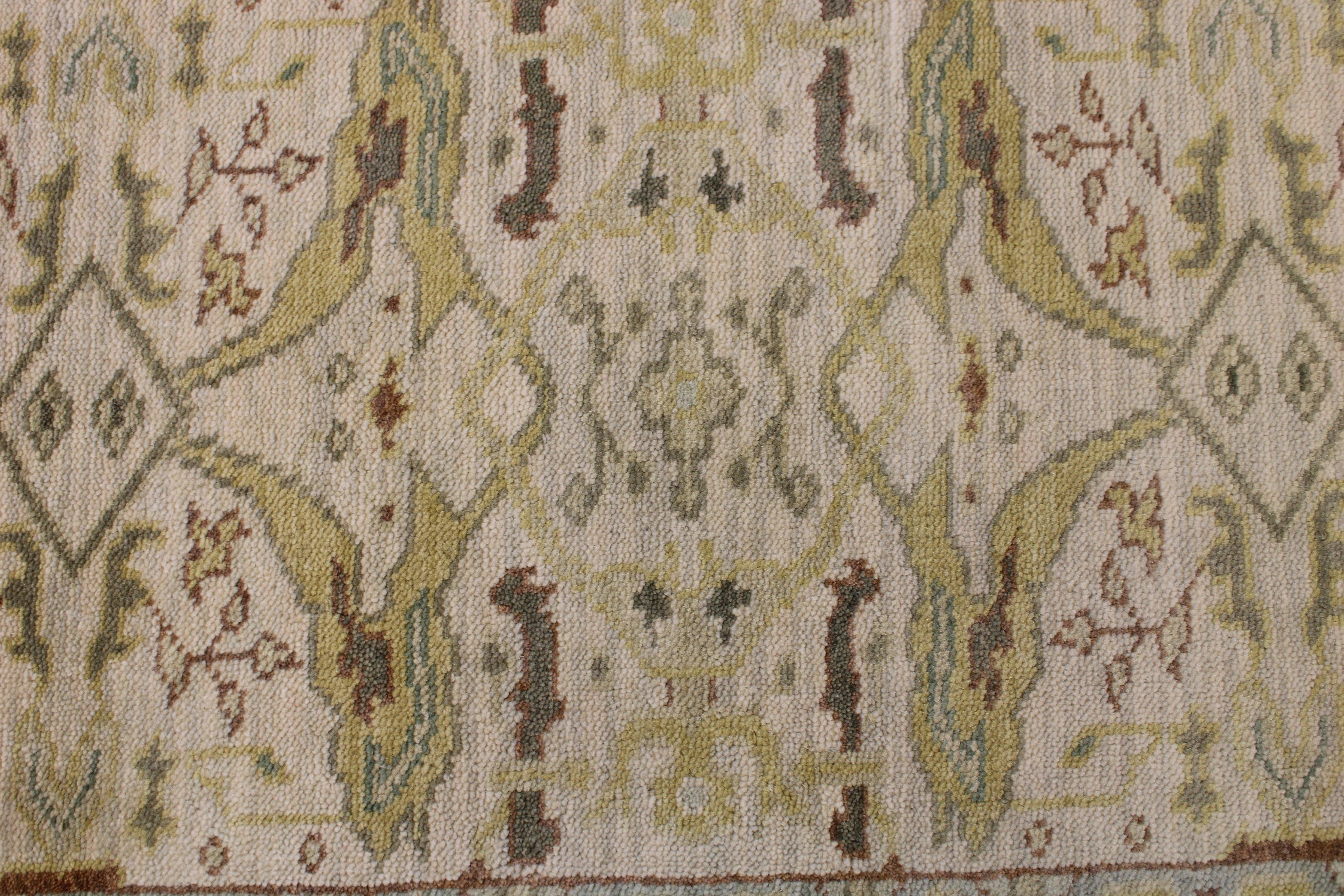 2'8" x 7'11" Oushak Hand Knotted Runner
