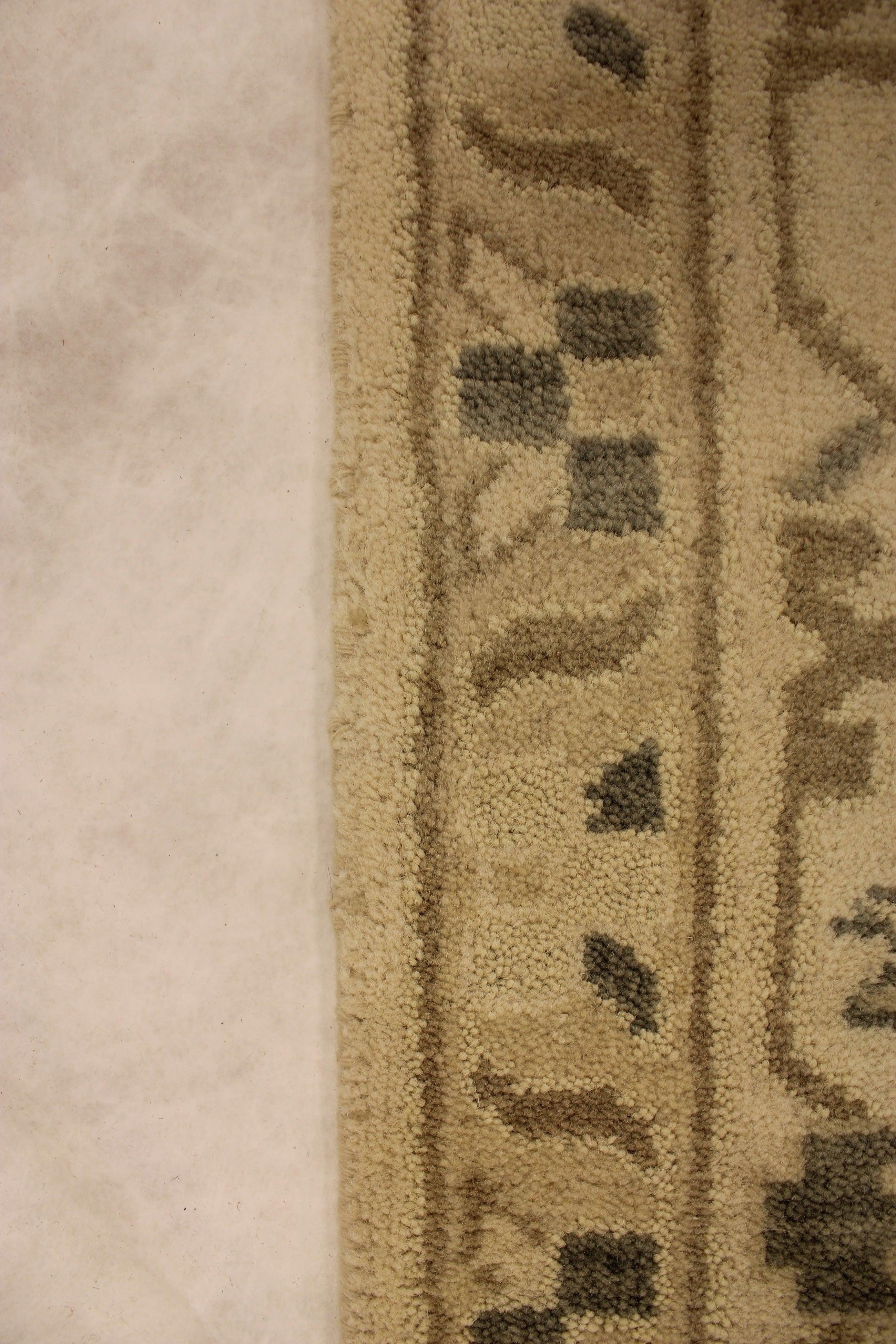 10'0" x 14'0" Oushak Hand Knotted Rug