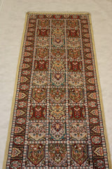 2'5" x 8'5" ft. Jammu Kashmir Hand Knotted Runner