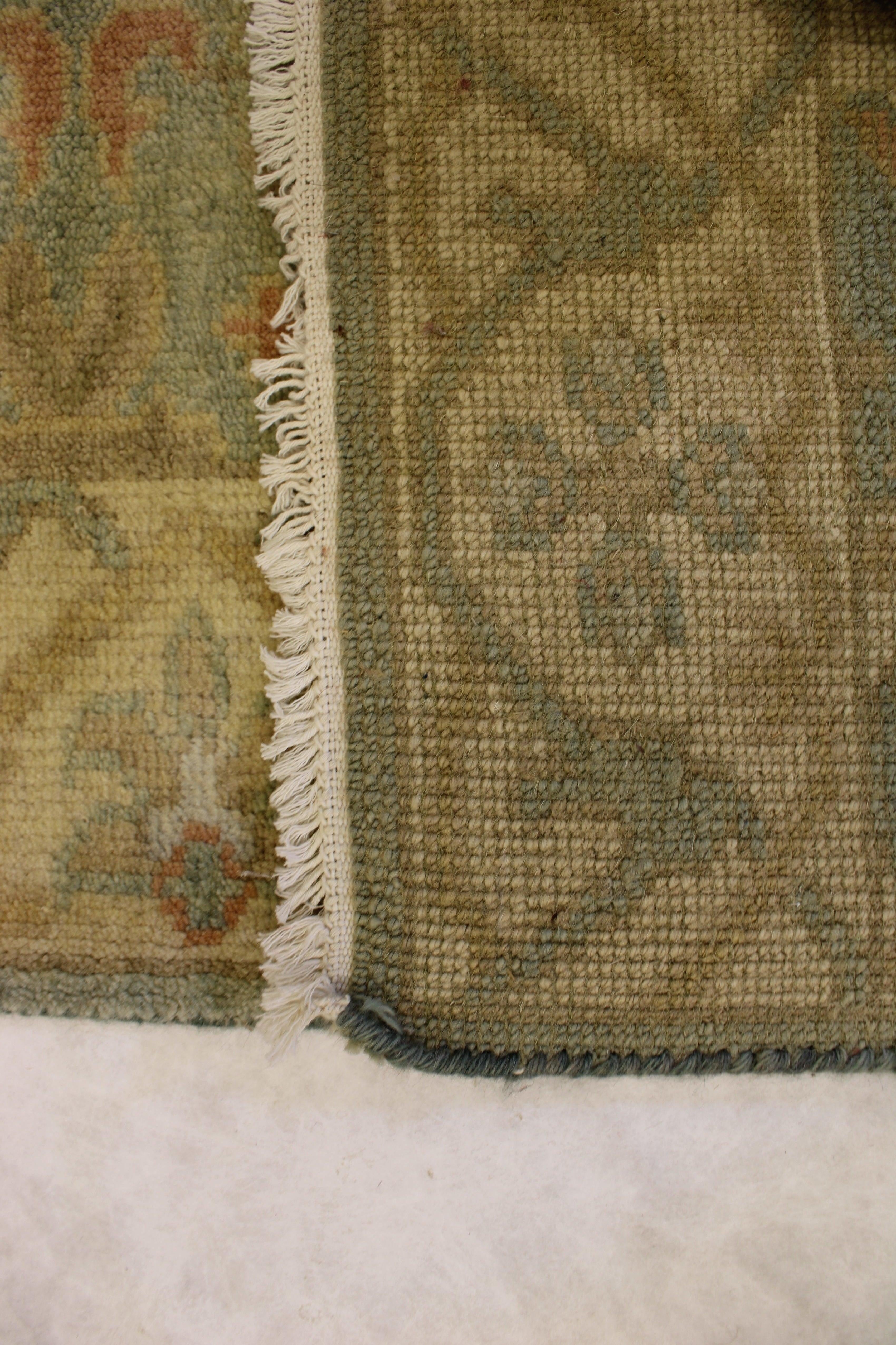 2'9" x 8'1" Oushak Hand Knotted Runner