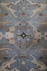 Oushak Rug, Wool Persian Rug, 6x9 Rug, Elegant Rug