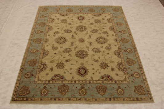 Multicolored Rugs, Oushak Rug, Knotted Rug, Area Rug Sizes, 8x11 Rug