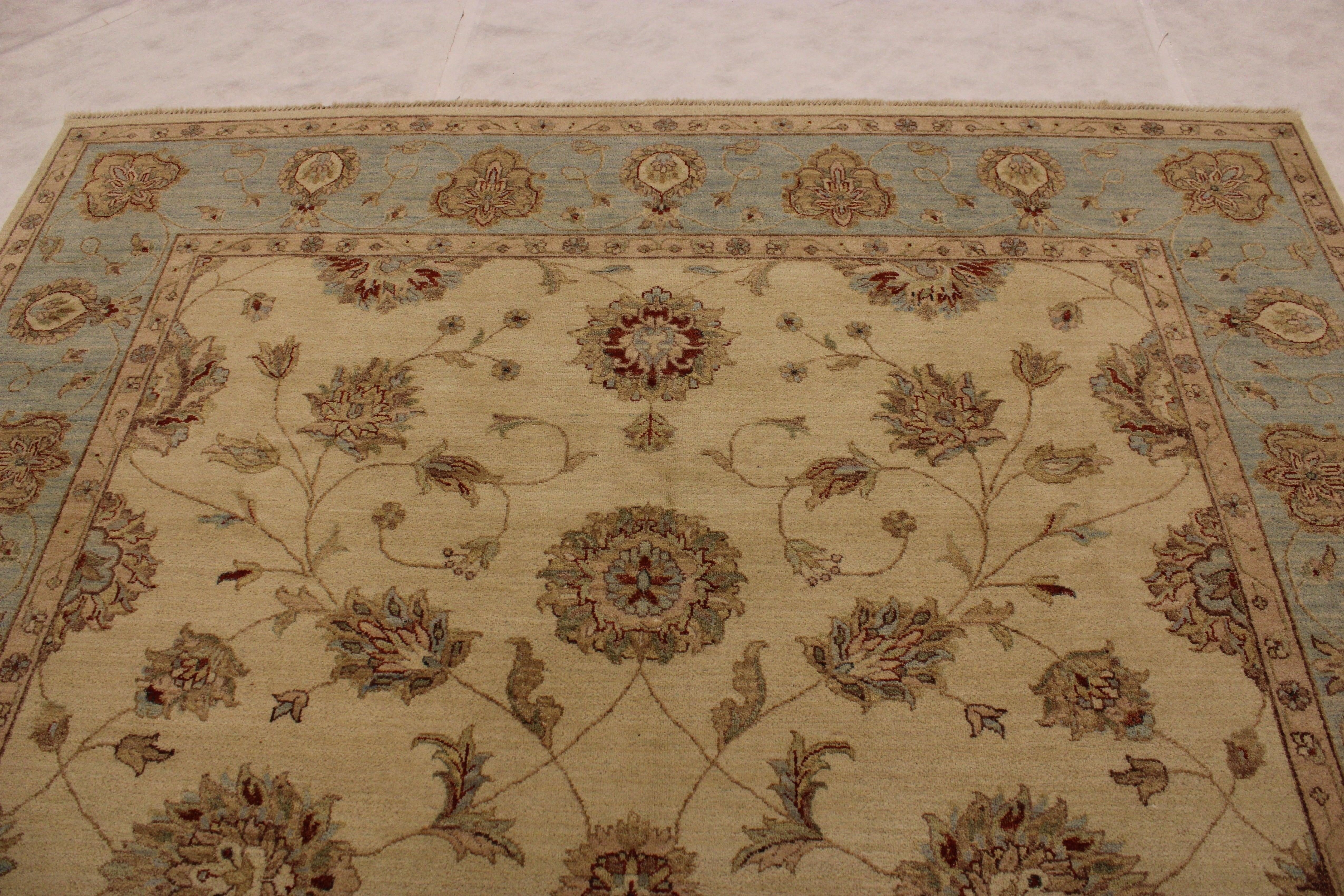 Multicolored Rugs, Oushak Rug, Knotted Rug, Area Rug Sizes, 8x11 Rug