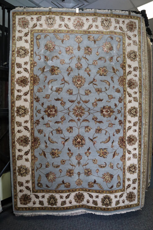 Hand Knotted Rug, Silk Flower Rug, Oriental Rugs Online