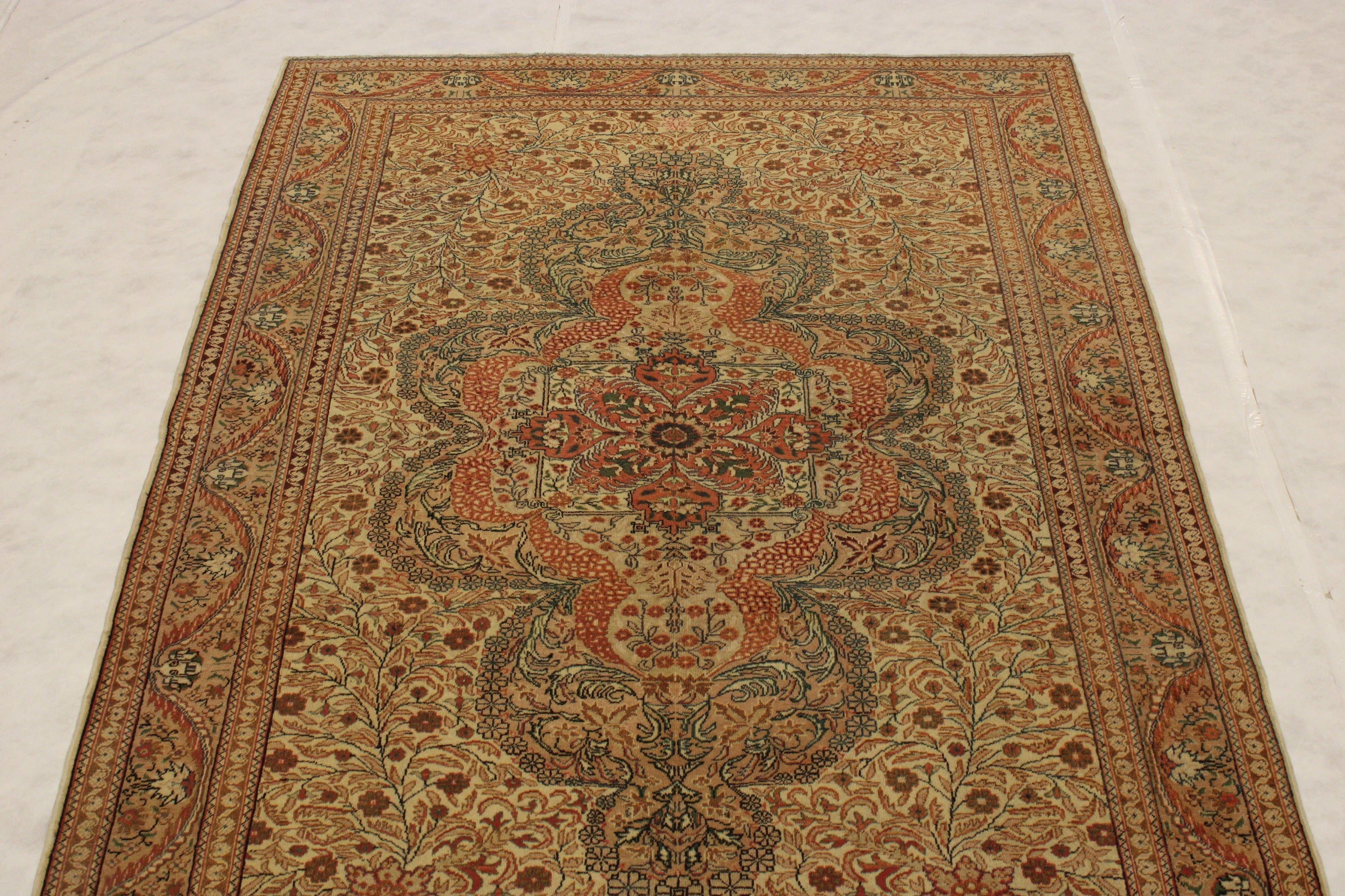 Antique Rug, Turkish Rug, Kayseri Rug, Rugs For Living Room, Rug Decor