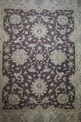 Oushak Rug, Turkman Rug, Hand Knotted Wool Rug
