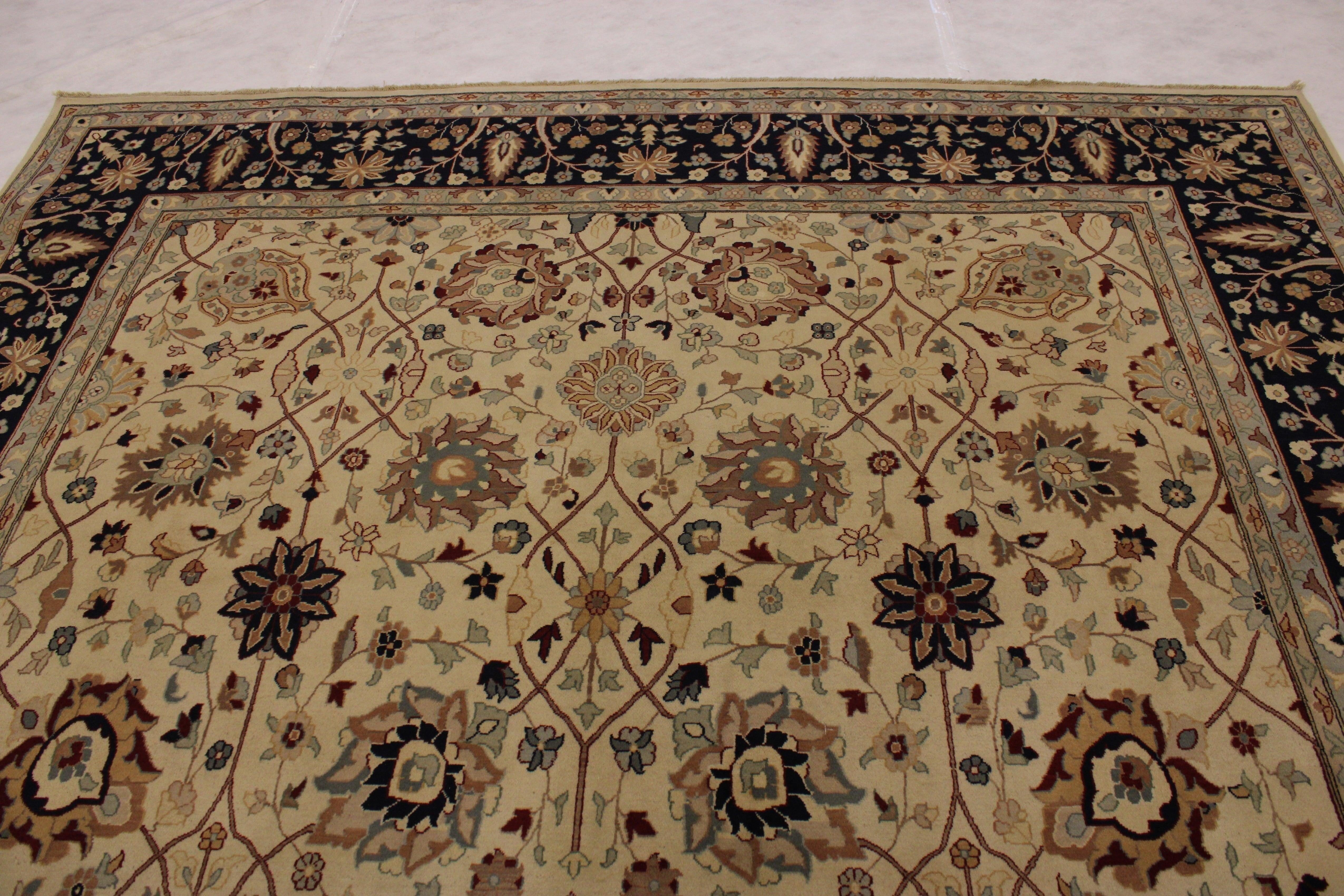 Pakistani Rugs, Vegetable Dye, Pak Persian Rug, 9x12 Area Rugs, Rug Types