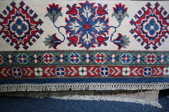 Kazak Rug, Bright Rug, Afghan Rug, Vegetable Dye Rug