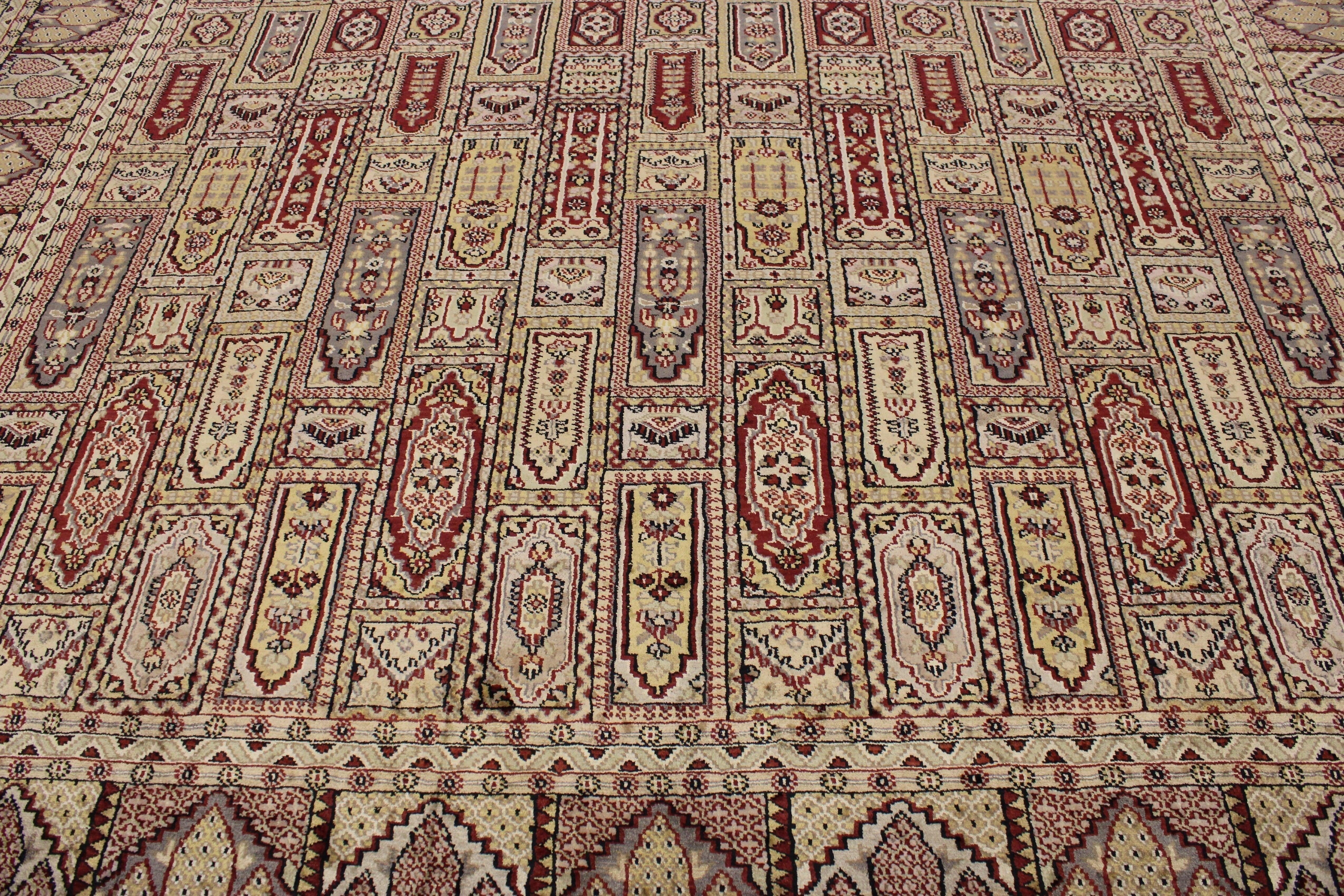 Jammu Rug, Multi Colored Rug, Traditional Rug, Area Rugs Near Me