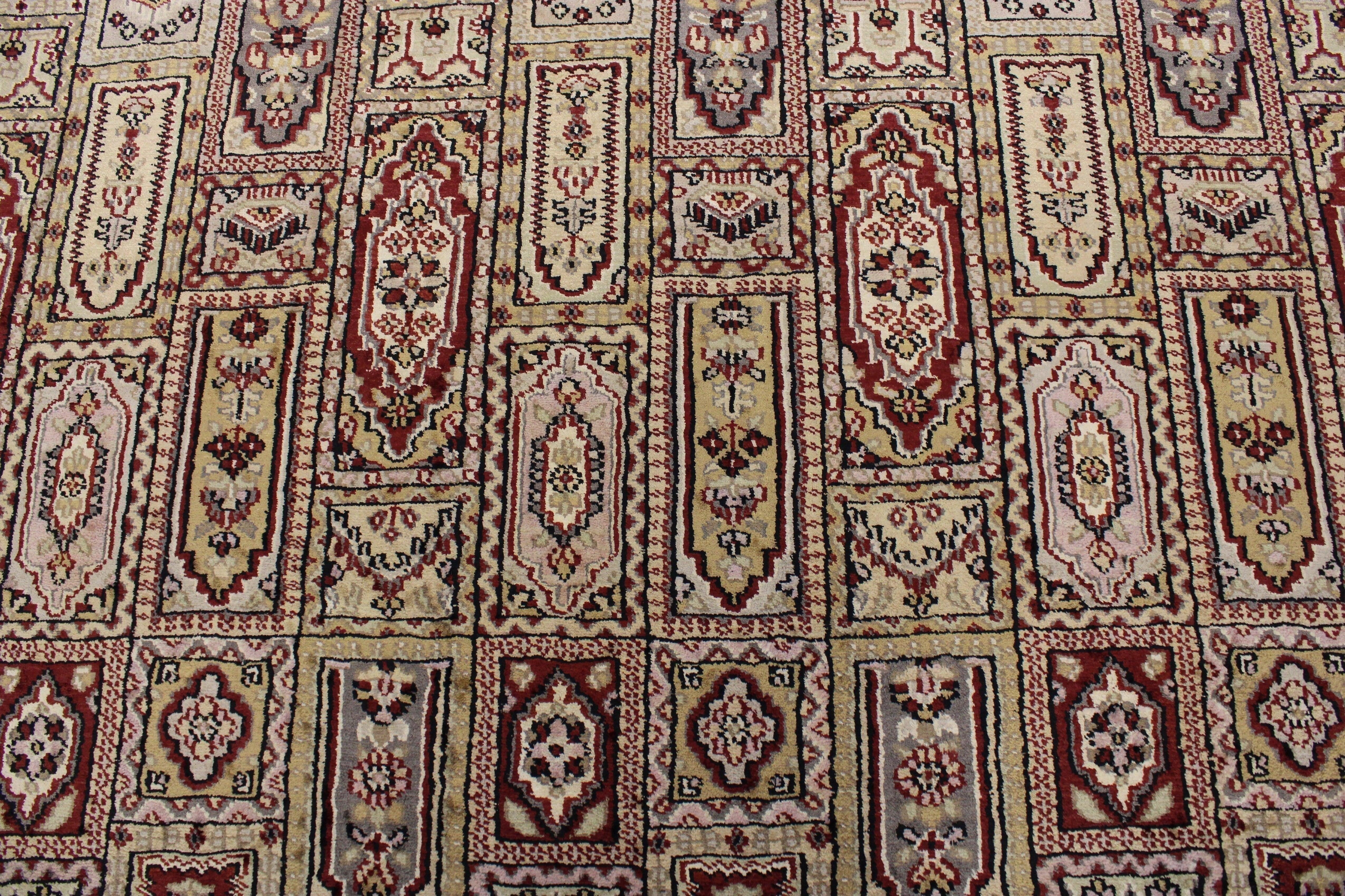 Jammu Rug, Multi Colored Rug, Traditional Rug, Area Rugs Near Me