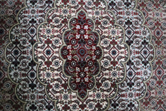 Mahi Tabriz Rug, Persian Design Rug, Afghan Wool Rug