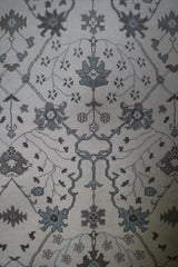 Indian Oushak Rug, Hand Knotted Persian Rug