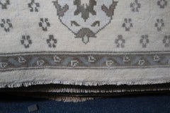 Indian Oushak Rug, Hand Knotted Persian Rug