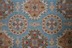 Oushak Rug, Afghan Turkman Rug, Traditional Wool Rug
