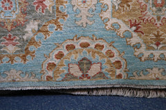 Oushak Rug, Afghan Turkman Rug, Traditional Wool Rug