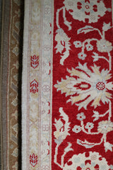 Peshawar Rug, Oriental Area Rug, Colorful Rug