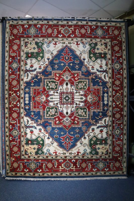 Serapi Rug, Bright Rug, Persian Rug, Traditional Rug, Area Rug 8x10
