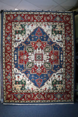 Serapi Rug, Bright Rug, Persian Rug, Traditional Rug, Area Rug 8x10