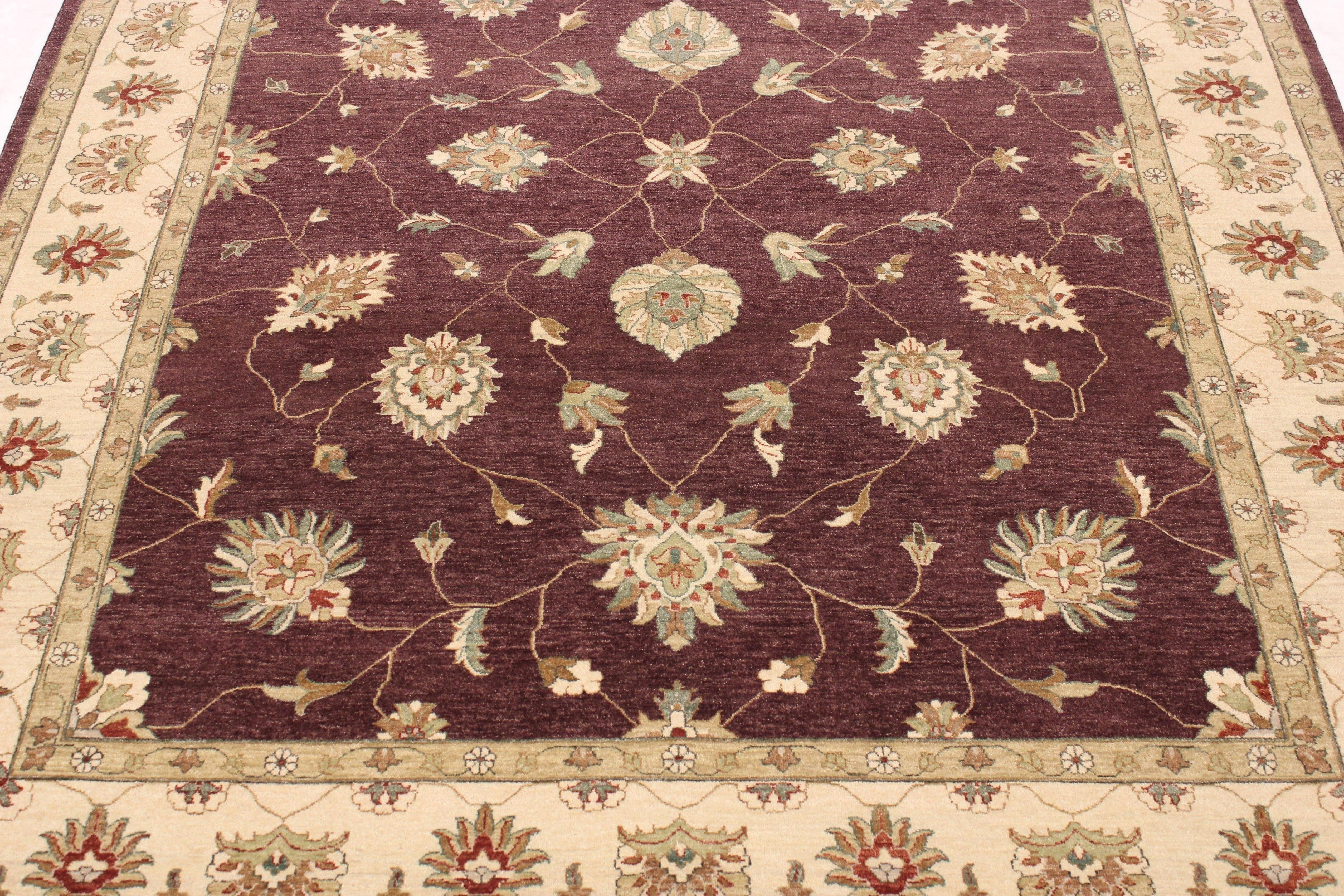 Indo Rug, Wool Oriental Rugs, 9x12 Area Rug, Rugs For Bedroom