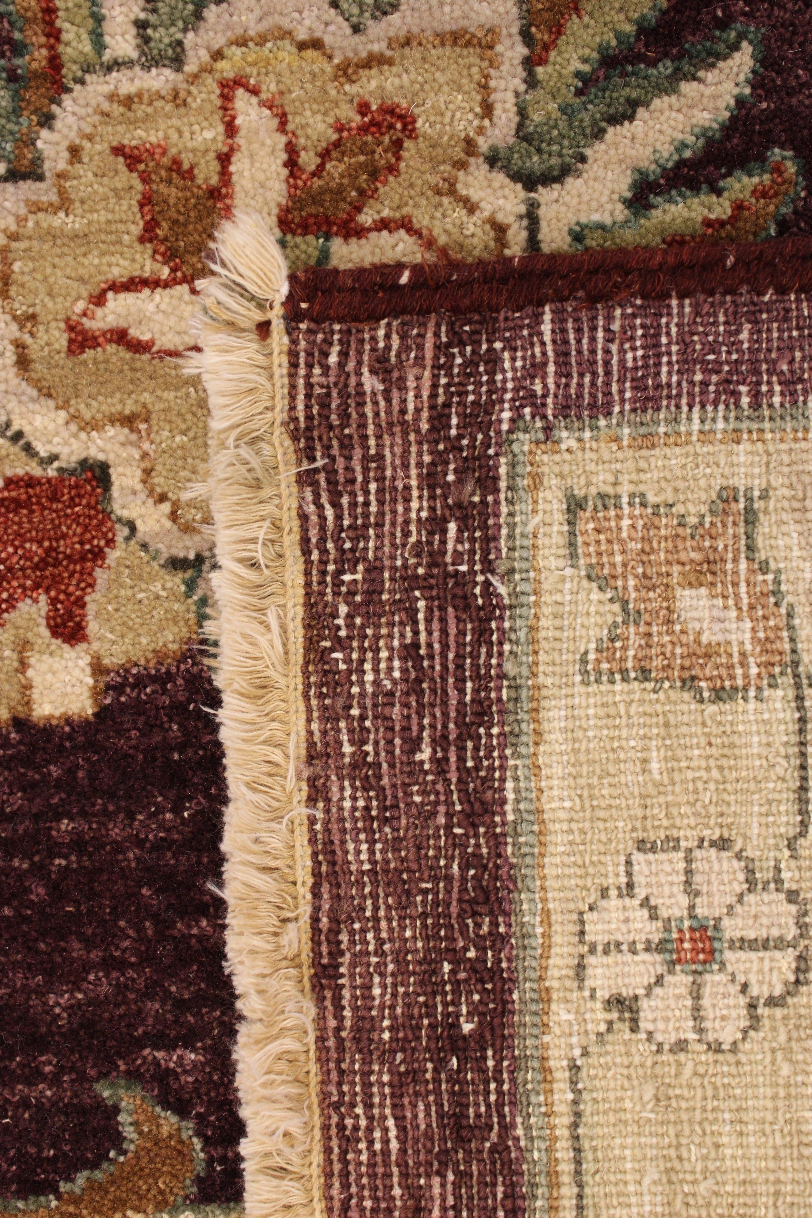 Indo Rug, Wool Oriental Rugs, 9x12 Area Rug, Rugs For Bedroom