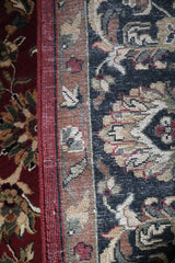 Floral Style Rug, Geometric Rug, Hand Knotted Wool Rug