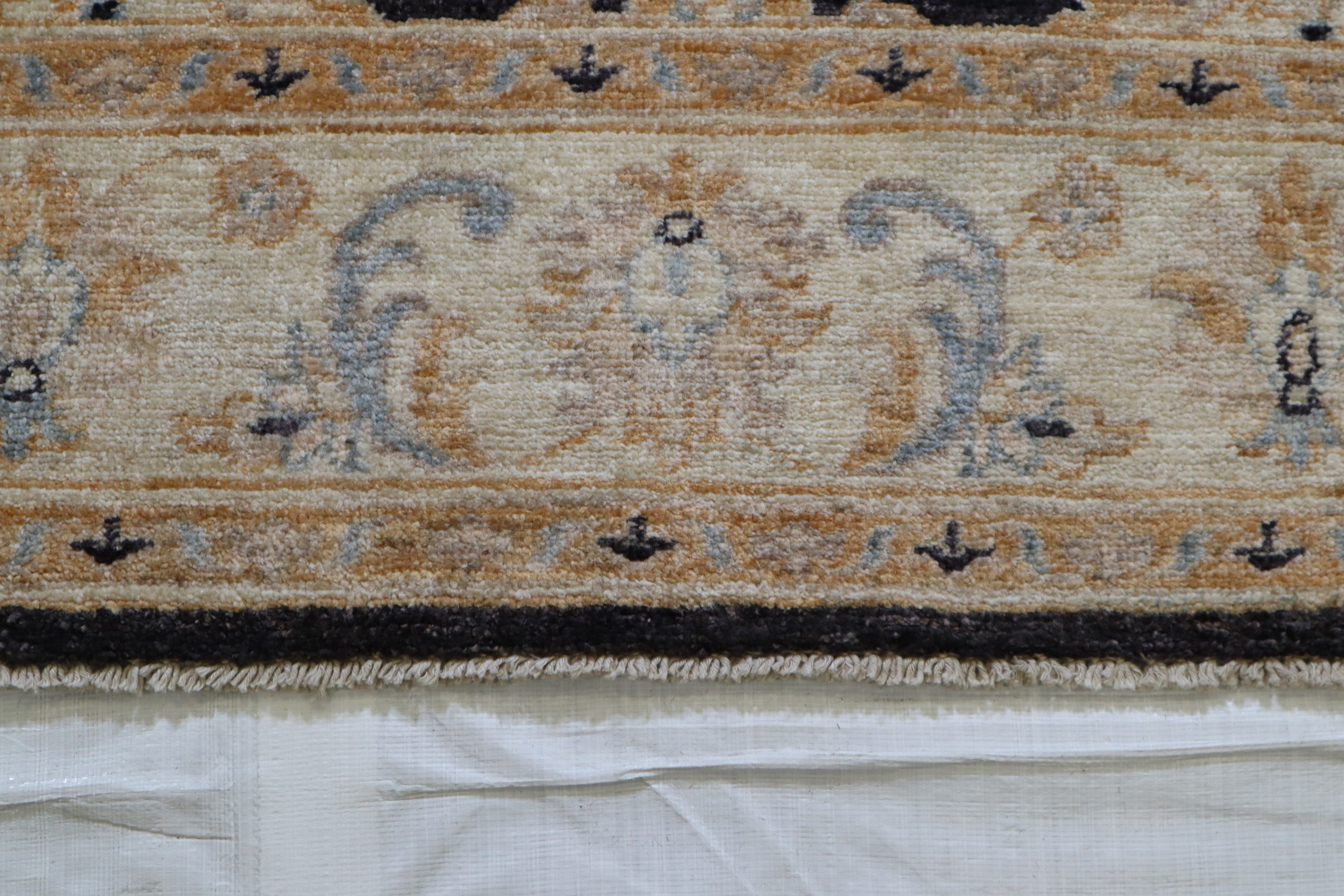 Oushak Rug, Turkoman Rug, Hand Knotted Afghan Rug