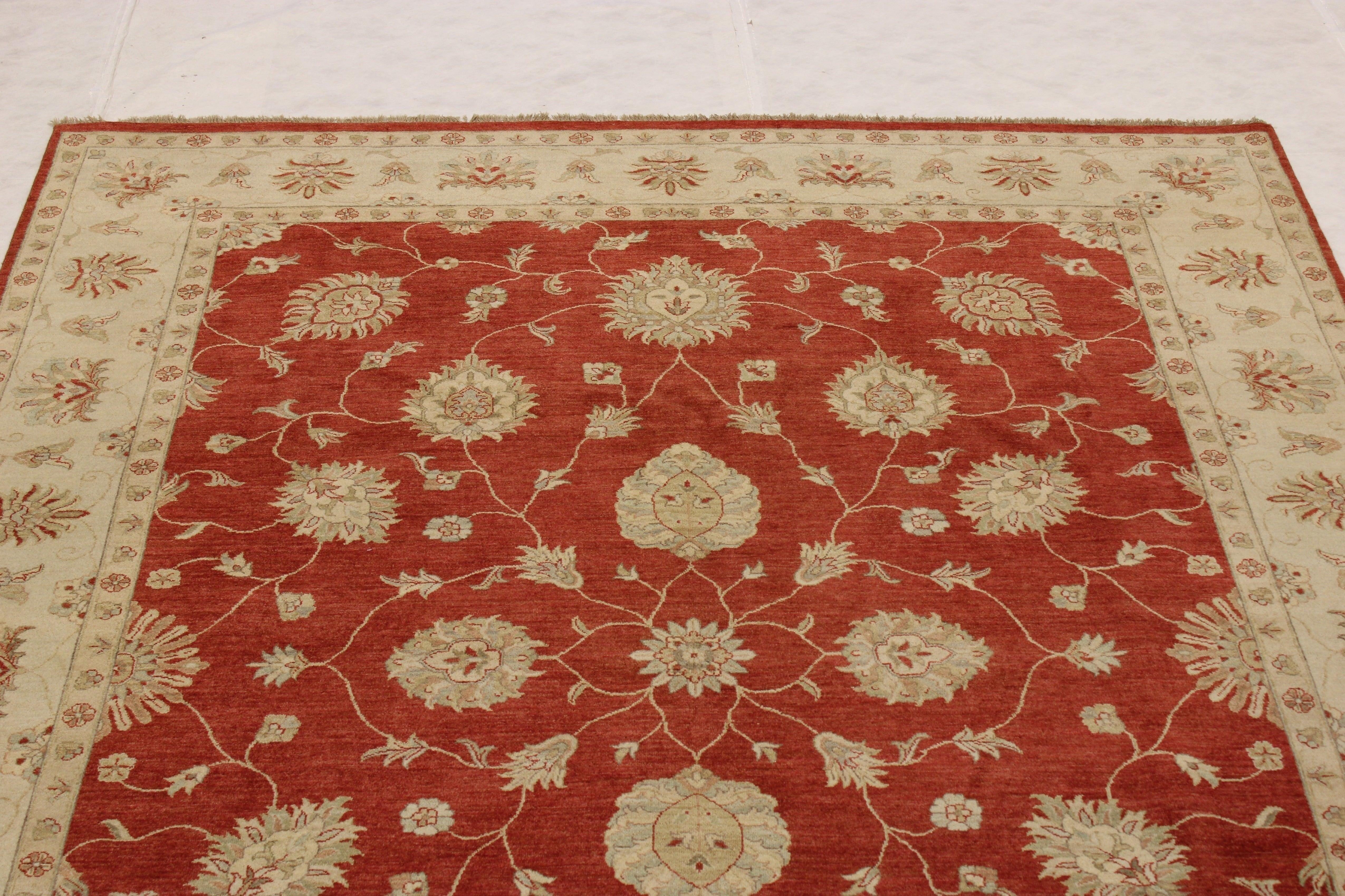 Area Rugs, Hand Knotted Rug, Oushak Rug, 9x12 Rug, Living Room Rug