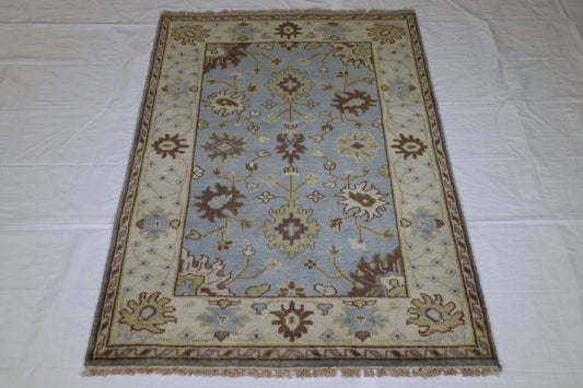 Oushak Rug, Wool Oriental Rug, Fine Quality Rug, Rug 4x6