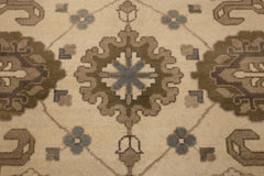 Persian Design Rug, Area Rugs 9x12, Oushak Rug, Living Room Rug