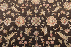 Silk Flower Rug, Oriental Style Rug, Knotted Rugs, Living Room Rugs