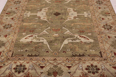 Authentic Rug, Green Rug, Oushak Rug, Wool Oriental Rugs, Discounted Rugs