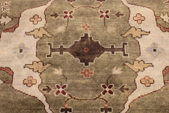 Authentic Rug, Green Rug, Oushak Rug, Wool Oriental Rugs, Discounted Rugs