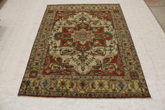 Serapi Rug, Authentic Rug, Colorful Area Rugs, Living Room Rugs, Rug On Carpet