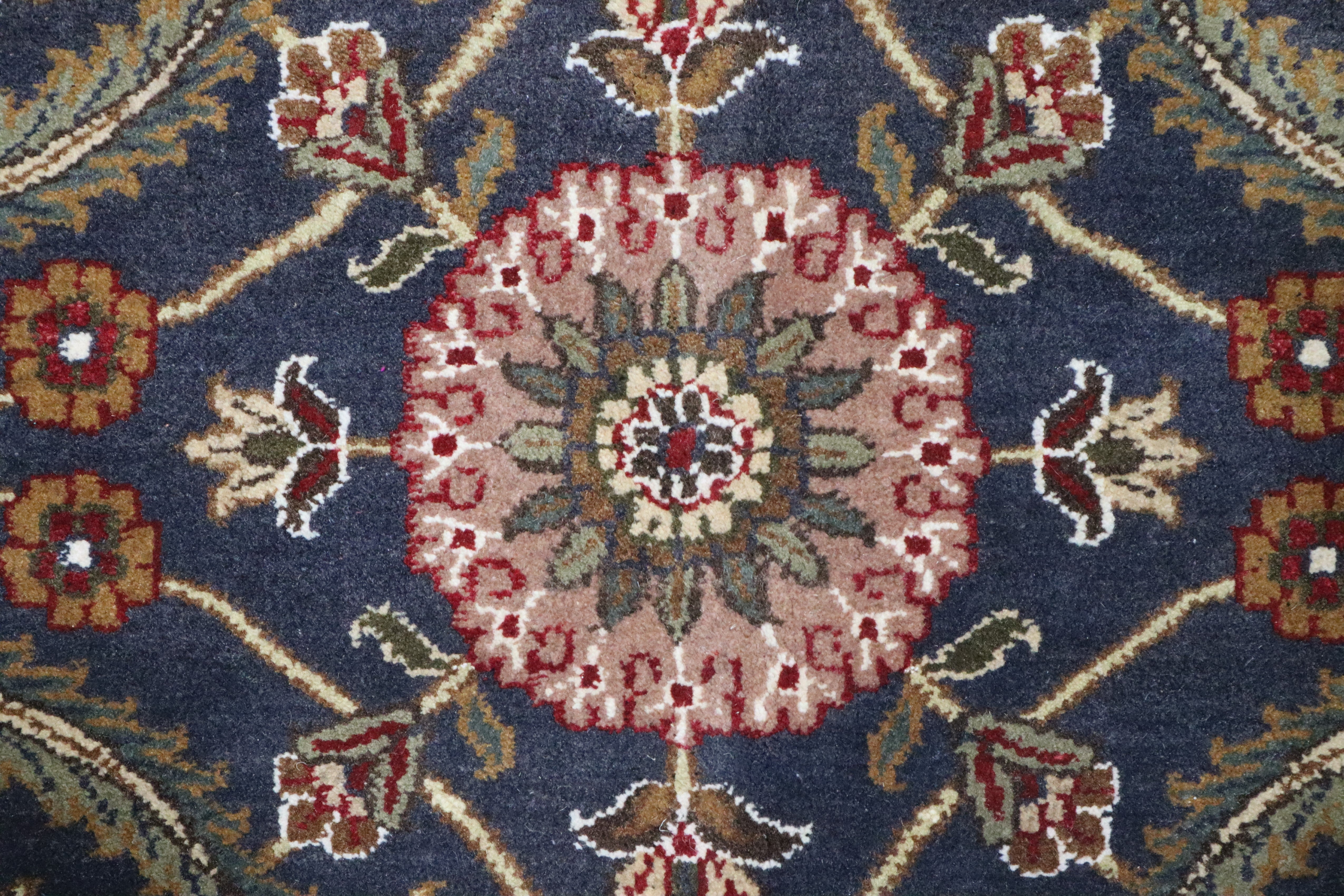 Colorful Area Rug, Oriental Rug, Indian Wool Rug, Rug Decor