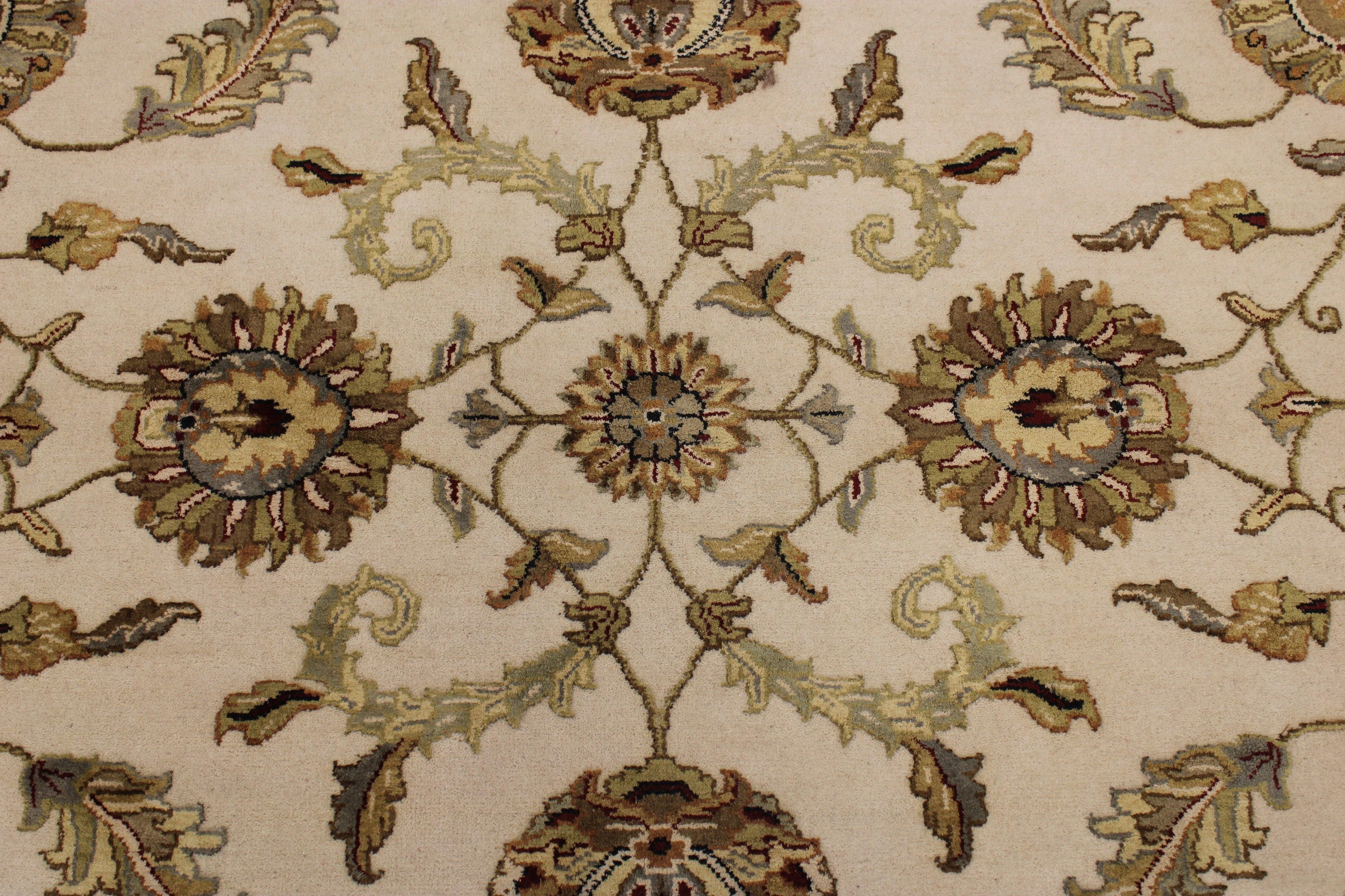 Silk Flower Rug, Persian Rug Designs, Knotted Rug, Standard Rug Sizes