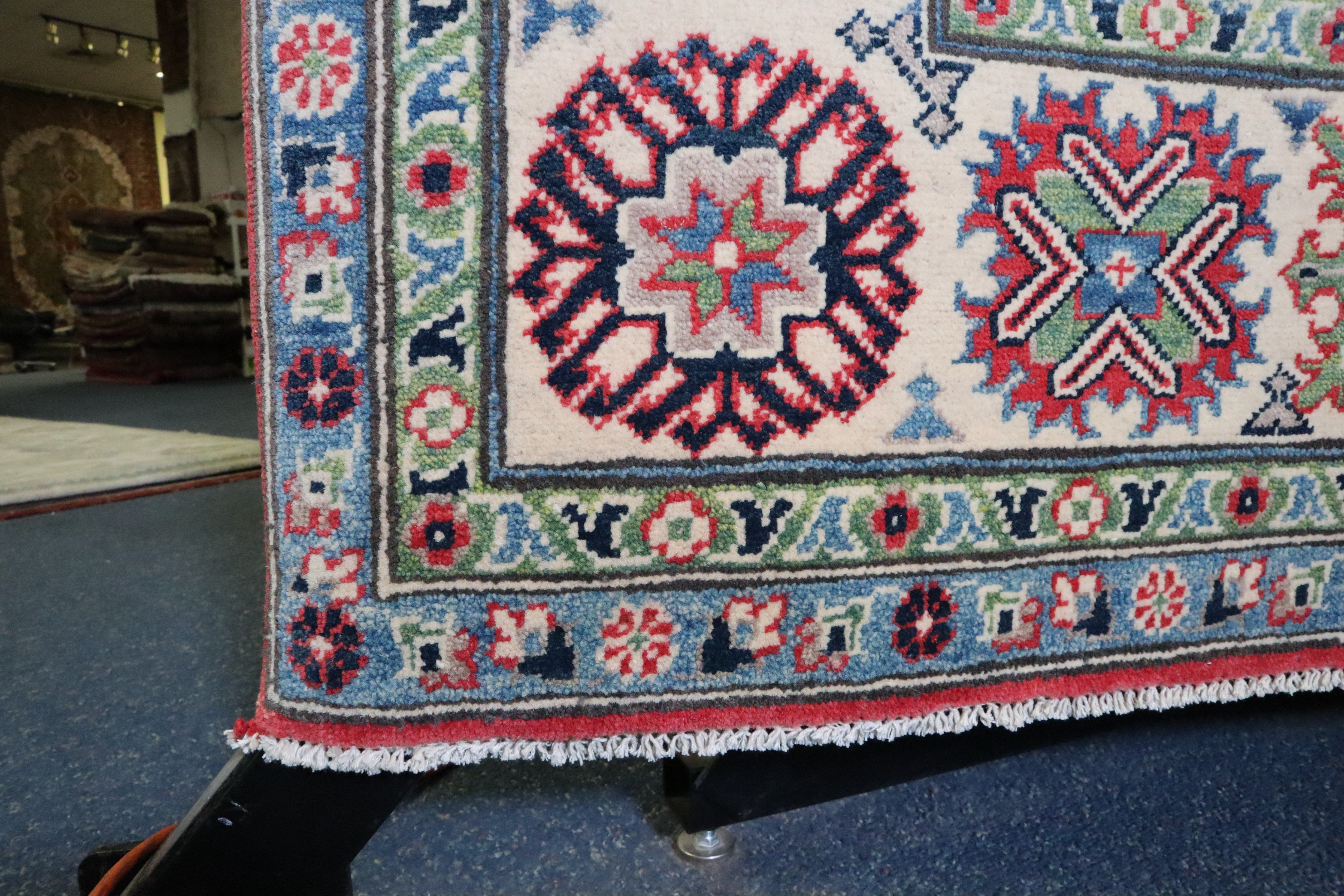 Kazak Rug, Turkoman Rug, Afghan Tribal Rug, Vegetable Dye Rug