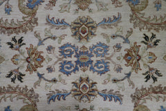 Hand Knotted Indian Rug, Persian Design Rug, Oriental Rug