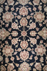 Agra Rug, Geometric Rug, Hand Knotted Wool Rug, 8x10 Rug