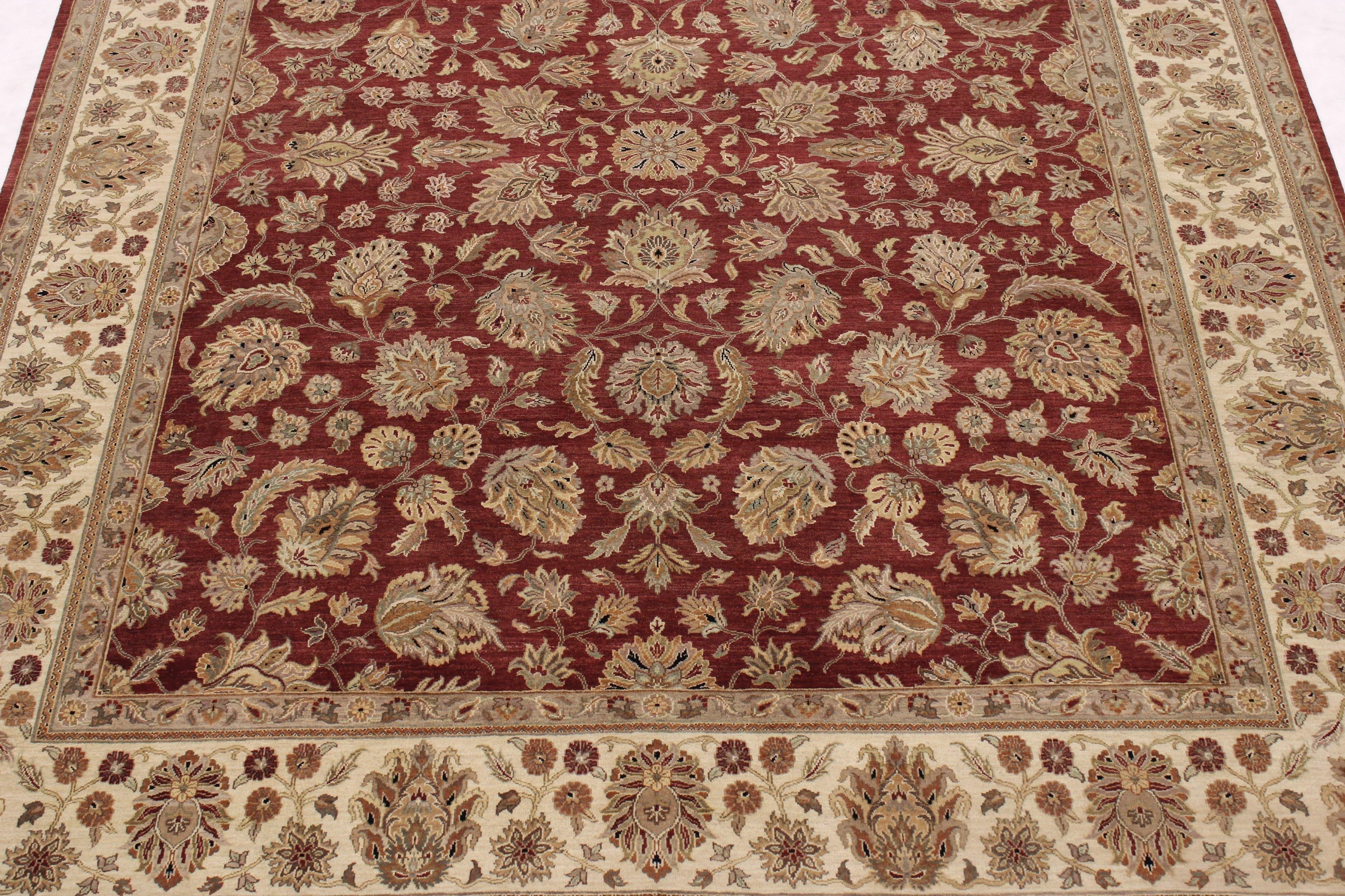 Oriental Rug, Hand Knotted Wool Rug, Indian Rug, Rug For Bedroom