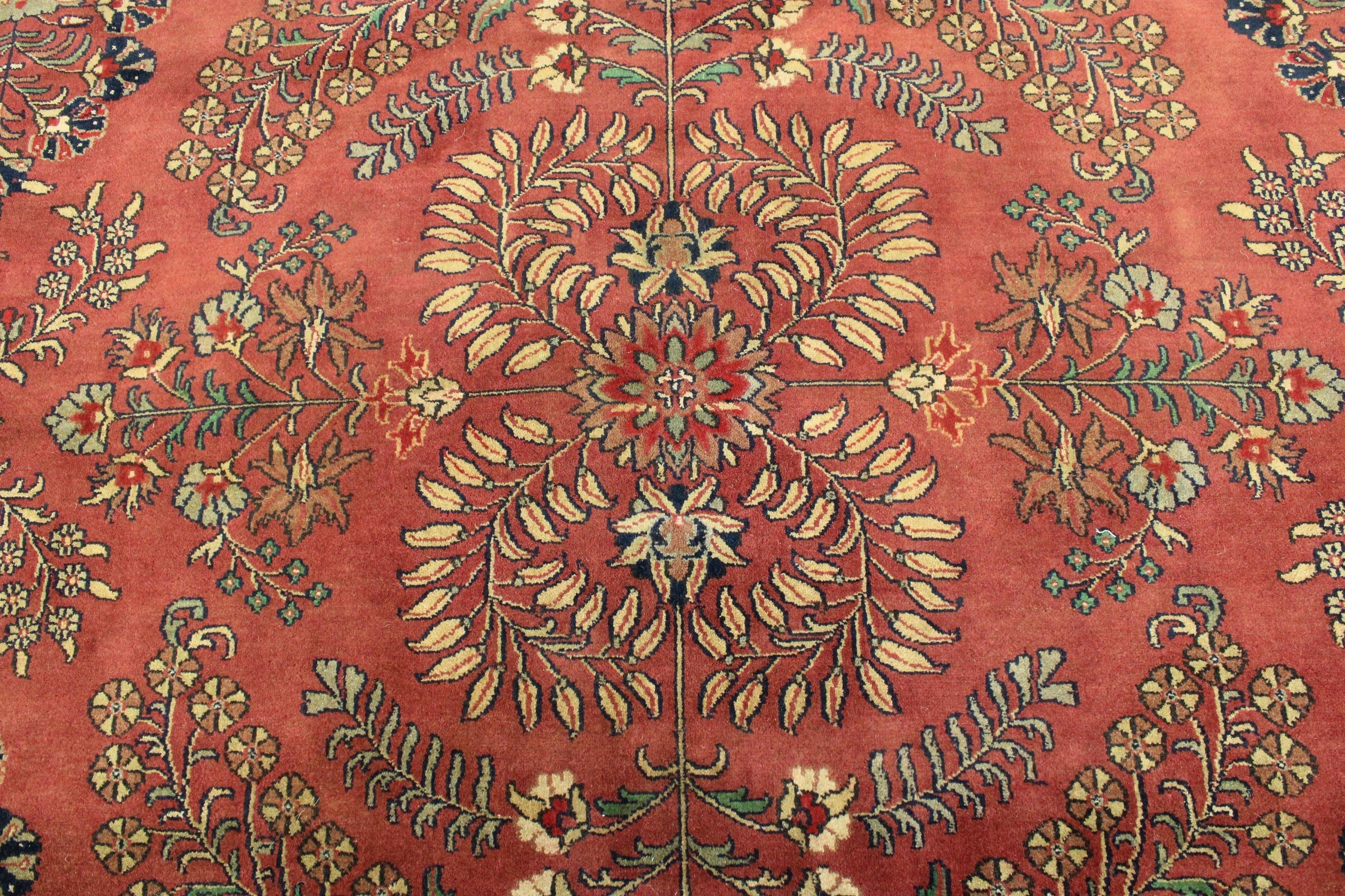 Sarouk Rug, Knotted Rugs, Area Rugs, Rug Sizes, Red Rug