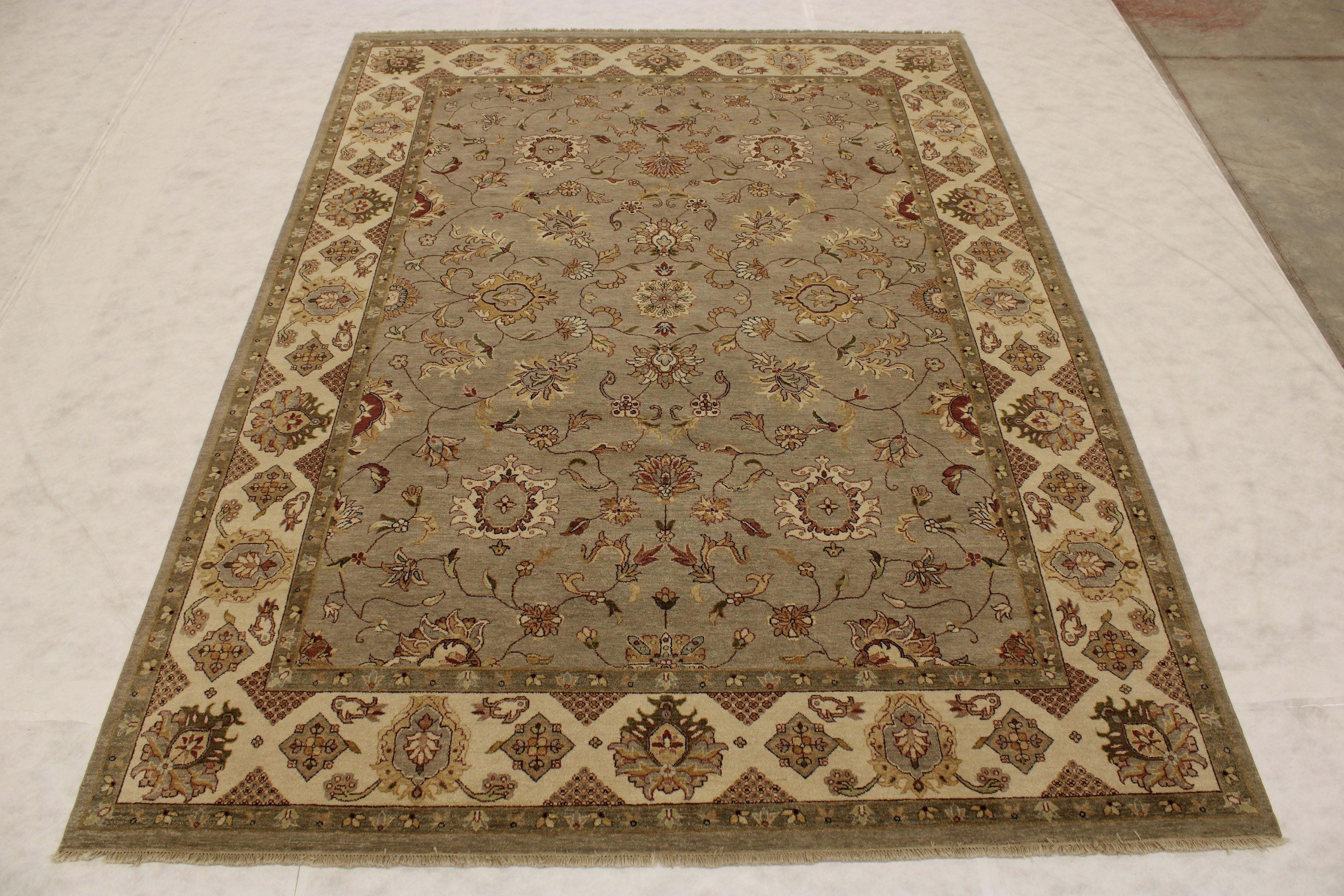Hamadan Jaipur Rug, Vegetable Dye Rug, Area Rugs Near Me, 9 x 12 Rug